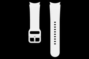 Samsung Sport Band for all Galaxy Watch4/Watch5 (20mm, S/M) in White (ET-SFR90SWEGEU)
