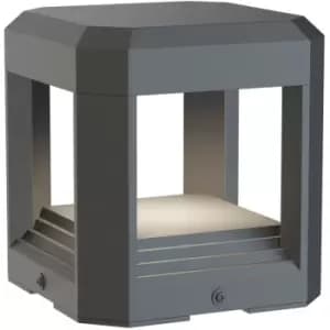 Maytoni Outdoor - Royal Mile Outdoor Royal Mile Integrated LED Grey Pedestal Landscape Light IP65