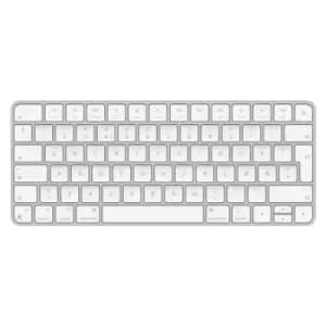 Apple Magic keyboard USB + Bluetooth Norwegian Aluminium White