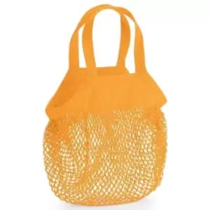 Westford Mill Mini Mesh Tote Bag (One Size) (Amber Glow)