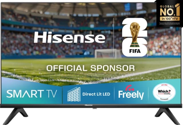 40" HISENSE A4Q LED Full HD HDR Smart TV with Freely - 40A4QTUK, Black 6942351417868