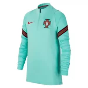 2020-2021 Portugal Nike Training Drill Top (Mint)