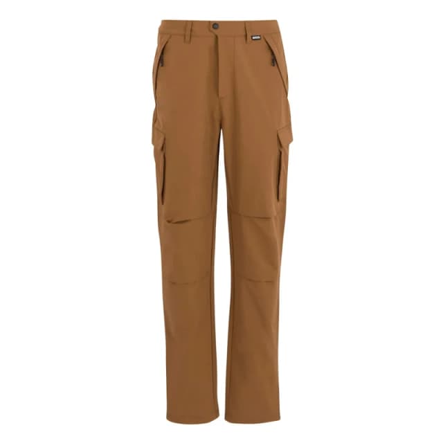 Regatta Regatta Men Questra Durable Water-Repellent Cargo Trousers in Brown Size: 30R Brown 30R Male 5063516156789