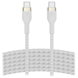 Belkin BoostCharge Pro Flex USB-C / USB-C Cable 60W - 3m - White