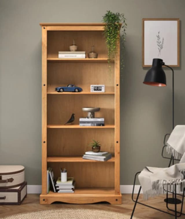 MERCERS FURNITURE Mercers Furniture - Corona Large Bookcase 5060335863157