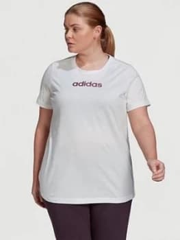 Adidas Essentials T-Shirt (Curve) - White