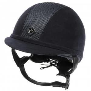 Charles Owen Junior AYR8 Riding Hat - Navy