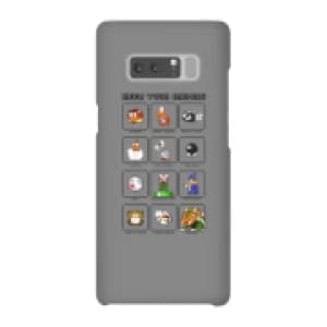 Nintendo Super Mario Know Your Enemies Phone Case - Samsung Note 8 - Snap Case - Gloss