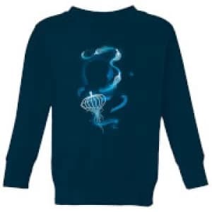 Fantastic Beasts Newt Silhouette Kids Sweatshirt - Navy - 11-12 Years