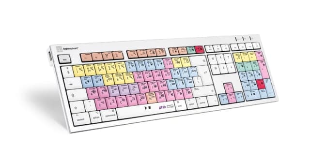 Logickeyboard LKB-PT-CWMU-UK keyboard Office USB QWERTY UK English Mul