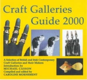 Craft Galleries Guide by Caroline Mornement Book