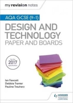 AQA GCSE 9-1 Design and Technology Paper and boards by Ian Fawcett