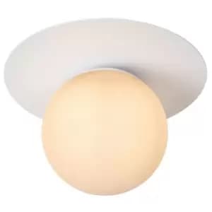 Lucide TRICIA - Flush Ceiling Light - Ø25cm - 1xE27 - White