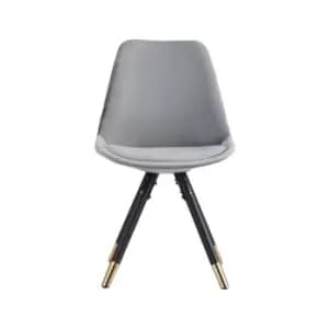 Sophie Retro Chair Single Chair Light Grey