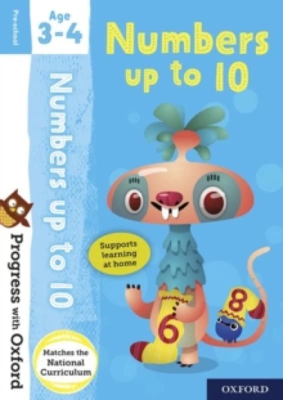 Nicola Palin Progress with Oxford: Progress with Oxford: Numbers Age 3-4 - Prepare for School with Essential Maths Skills Book Multi unisex