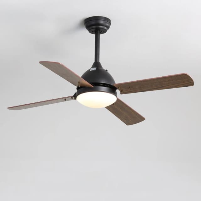 Kabinet UK 4 Blade Ceiling Fan with Light for Indoor/Outdoor Brown unisex One size
