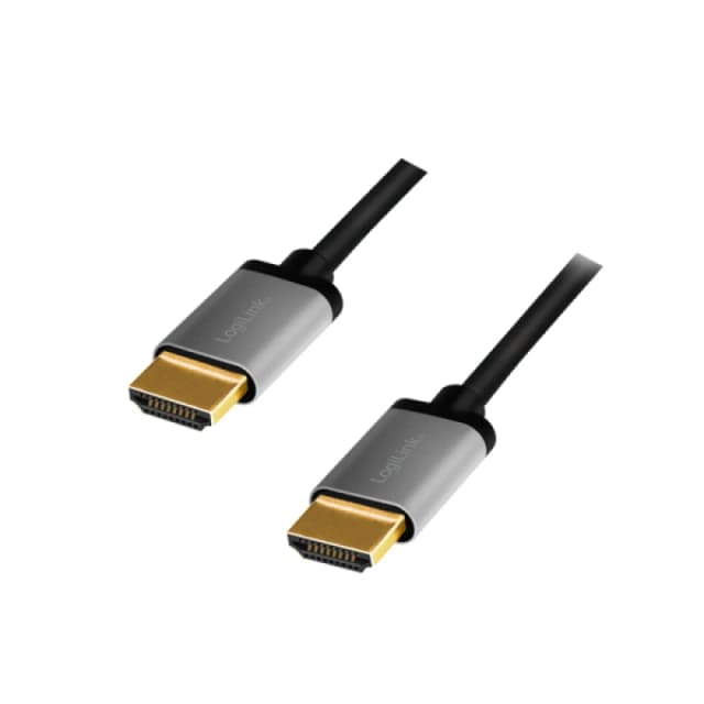 LogiLink CHA0101 HDMI cable 2m HDMI Type A (Standard) Black. Grey