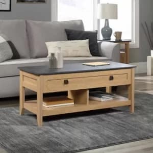 Teknik Office Home Study Lift Up Coffee Table, Oak