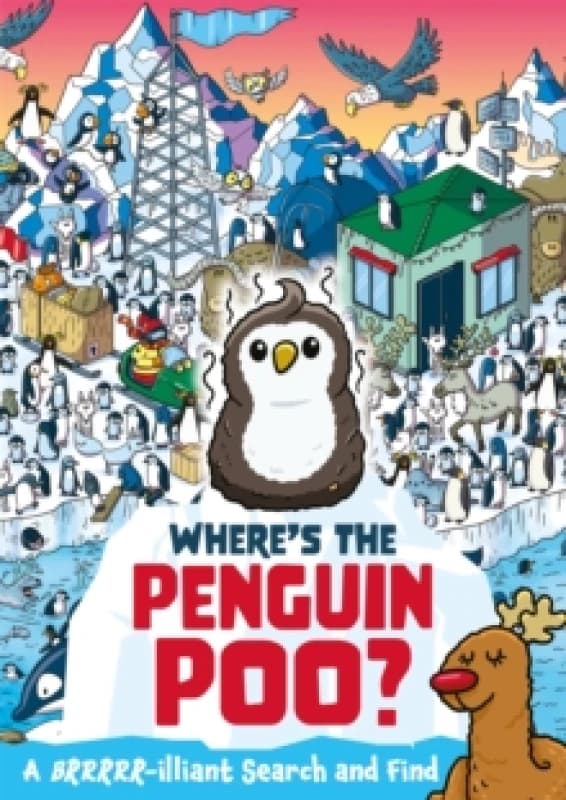 Alex Hunter Where's the Penguin Poo? Book Multi unisex