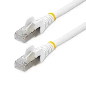 StarTech.com 5m CAT6a Ethernet Cable - White - Low Smoke Zero...