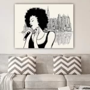 164808188_70100 Multicolor Decorative Canvas Painting