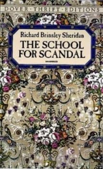 The School for Scandal by Richard Brinsley Sheridan Paperback
