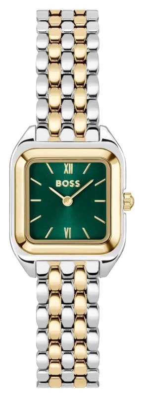 BOSS 1502822 MAE PETITE (22mm) Green Dial / Two-Tone Watch