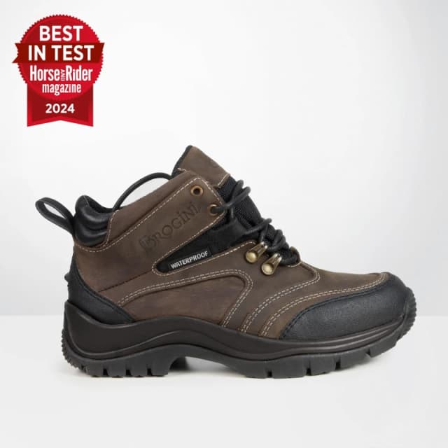 Brogini Montiere Heavy-Duty Waterproof Yard Boots - Brown Brown 4.5