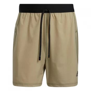 adidas Warp Knit Yoga Shorts Mens - Orbit Green