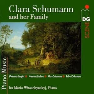 Clara Schumann and Her Family Piano Music by Clara Schumann CD Album