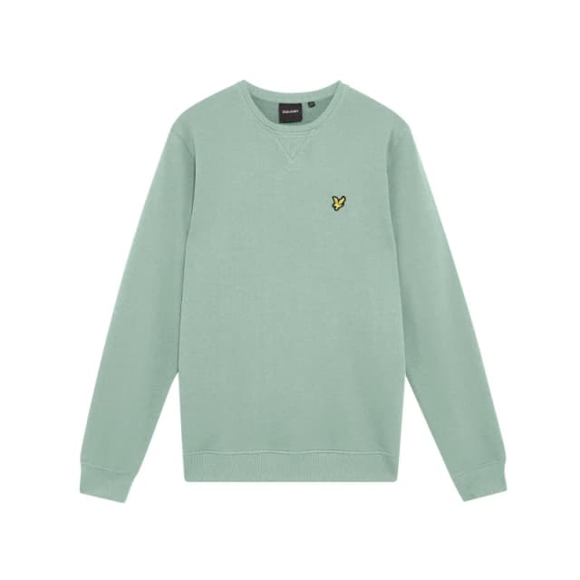 Lyle & Scott Mens Crew Neck Sweatshirt in Cold Mint