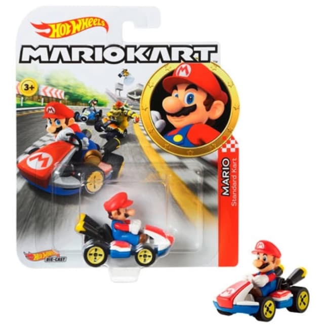 Hot Wheels Mario Kart Mario Mario-HWS-TOY07