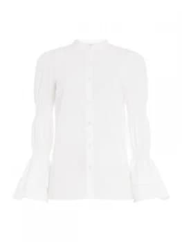 Michael Kors Smock sleeve shirt White