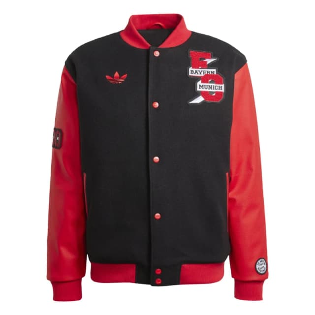 adidas Bayern Munich VRCT Jacket Adults Black male S