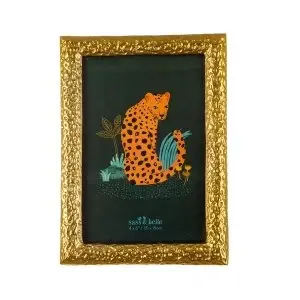 Sass & Belle Hammered Brass Photo Frame