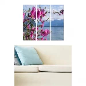 MDF309244355 Multicolor Decorative MDF Painting (3 Pieces)