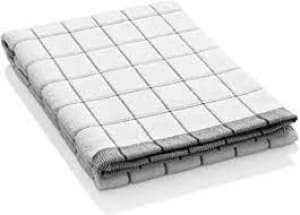E-Cloth Classic Check Black E Towel 1 pack