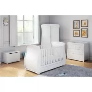 Babymore Bel 4 Piece White Room Set