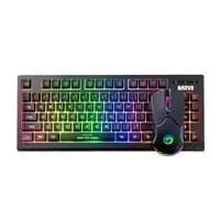 MARVO Scorpion KW516 Wireless TKL Gaming Keyboard and Mouse, 80%...