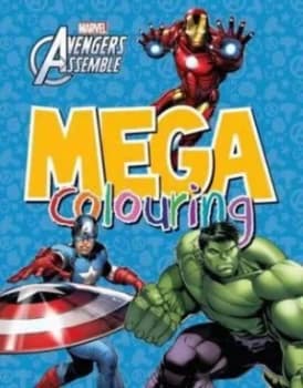 Marvel Avengers Assemble Mega Colouring by Parragon Books Paperback