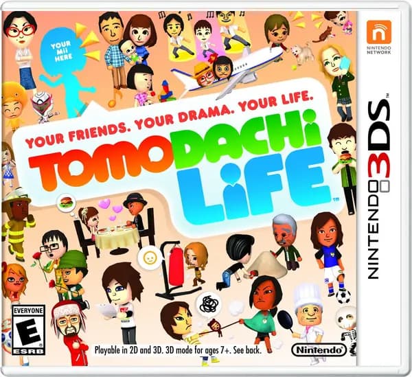 Tomodachi Life Nintendo 3DS Game