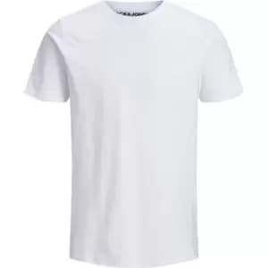 Jack and Jones Organic Tee Plus Size - White