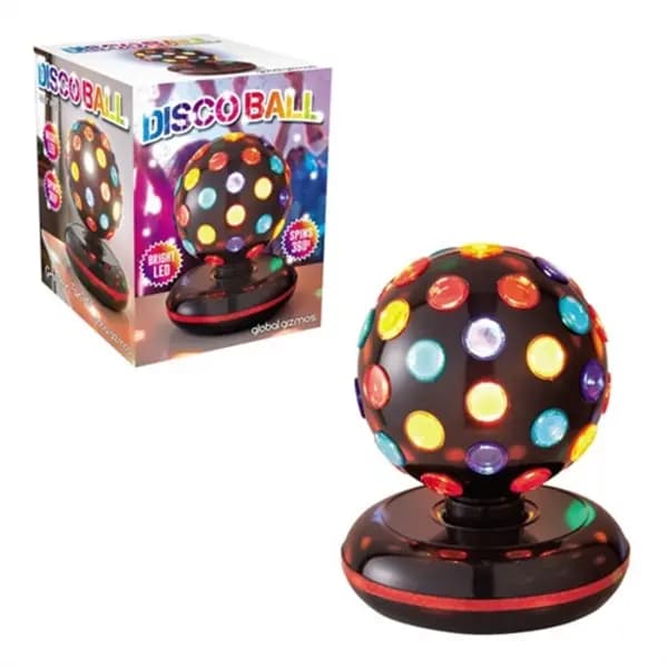 Global Gizmos 6" Disco Ball - Black