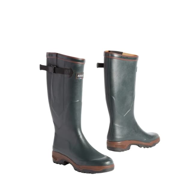 Aigle Parcours 2 ISO Open Zip Wellingtons Bronze Green - UK 9-9.5 / EU 44 Green male PS4289BRN44
