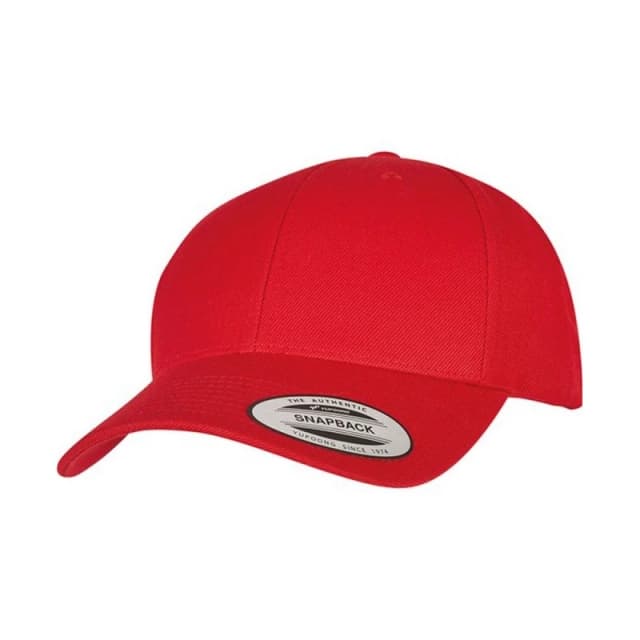 Flexfit Flexfit Men Premium Snapback Cap in Red Red One Size Male 5063300286289
