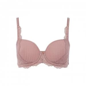 Florale Peony Padded Bra - Dusty Pink