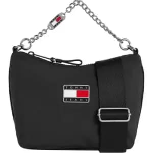 Tommy Jeans Tjw Summer Nylon Shoulder Bag - Black