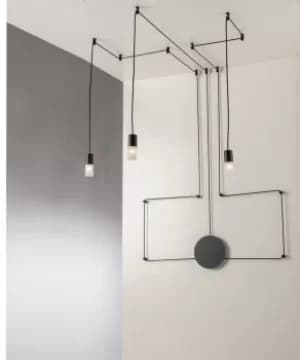 SPIDER 3 Light Pendant Ceiling Light Anthracite 500cm