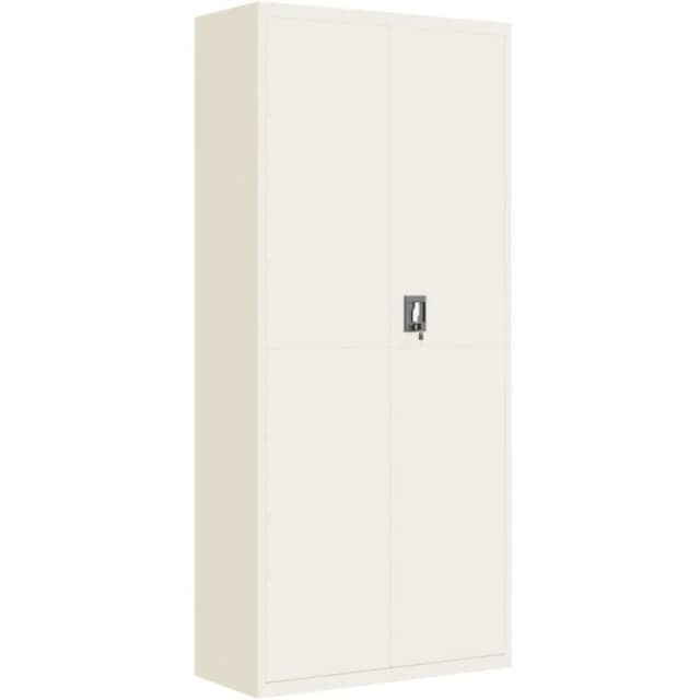 VIDAXL File Cabinet White 90x40x200cm Steel Vidaxl 8720845889821