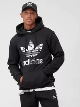 adidas Originals Camo Infill Hoodie - Black Size M Men